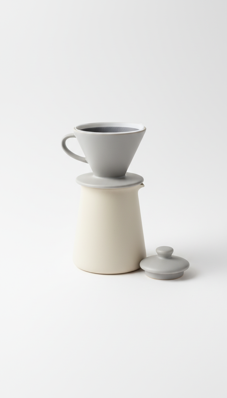 Ceramic Pour-Over Coffee Set